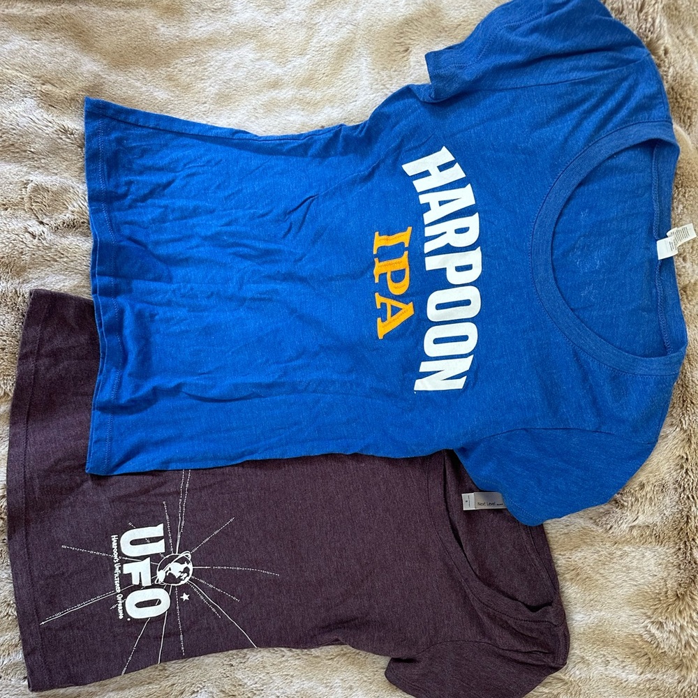 Casual “brew” Tees. Never worn